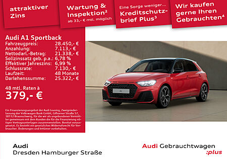 Audi A1 Sportback 25 TFSI S line LED Navi