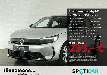 Opel Corsa F FACELIFT BASIS+LED+RÜCKFAHRKAMERA+SITZ-/LENKRADHEIZUNG+TOTERWINKELWARNER+KLIMAANLA