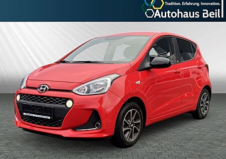 Hyundai i10 YES! 1.0 EU6d-T DAB SHZ LenkradHZG Temp Tel.-Vorb. Speedlimiter Alu Freisprech