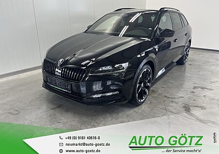 Skoda Superb Combi SportLine DSG 4Jahre Garantie AHK-Vorb.*Navi*DAB*VZE*LED*ACC*SmartLink*DigiCockpit*elektr. Heckkl.*AreaView*ParkAssist*Kessy*BlindSpot*Freispr.*Sitzheiz*PDC*vo+hi*Alu*LichtAssist*SpurAssist*DCC*Connect*Sunset*ZV-Funk*4xEFH*Ladeboden*Lenkradheiz*beheiz.Frontscheibe*Nebel*Armlehne*elektr.