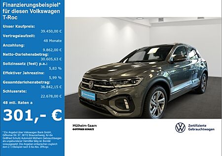 VW T-Roc 1.5 TSI DSG R-Line Navi Sitzheizung AHK APP-Connect