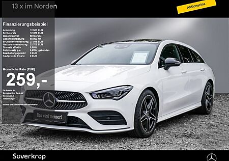 Mercedes-Benz CLA 200 SB , AMG NIGHT KAMERA SPUR PANO AHK SHZ