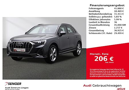 Audi Q3 S line 40 TDI quattro Phone Box MMI LED AHK