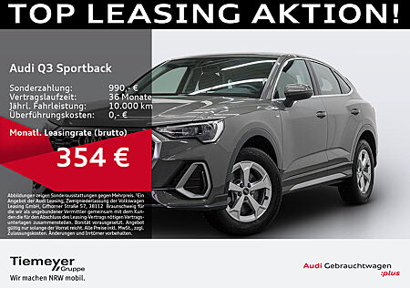 Audi Q3 Sportback 40 TFSI Q S LINE AHK KAMERA ALCANTARA