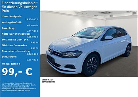 VW Polo United 1.0 TSI Sitzheizung App-Connect