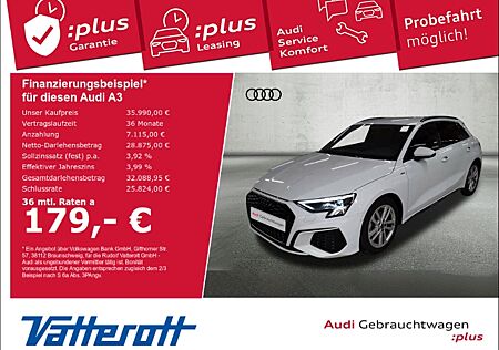 Audi A3 Sportback 35 TDI S line AHK Navi Kamera