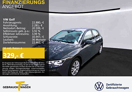 VW Golf VIII 2.0 TDI DSG LIFE LM18 PANO NAVI-PRO IQ.LIGHT ERGO-ACTIVE