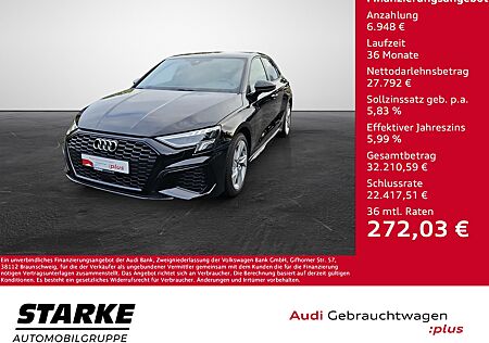 Audi A3 Sportback 35 TFSi S tronic S line NaviPlus LED OptikPaket-schwarz SHZ APS ACC