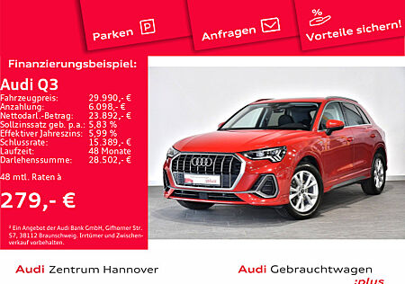 Audi Q3 S line 35 TFSI LED virtual Pano Navi Keyless