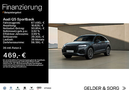 Audi Q5 Sportback 55 TFSI e qu. S line Matrix*Pano*