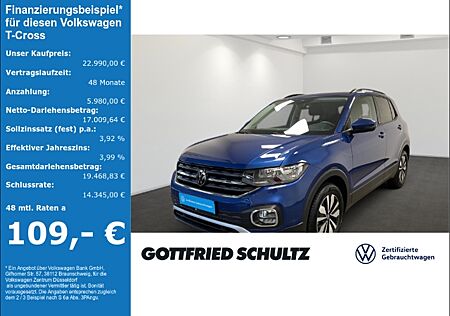 VW T-Cross 1.0 TSI DSG Life Navigation Einparkhilfe