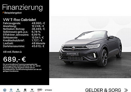 VW T-Roc Cabriolet R-Line 1.5 TSI Edition Black