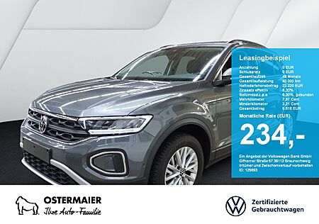 VW T-Roc LIFE 1.0TSI 110PS NAVI+VC.2xPDC.LED.SHZ