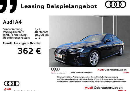 Audi A4 Lim. 40 TFSI qu. S line S tronic *NAV+*SHZ*