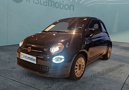 Fiat 500 Lounge 1.0 MHEV Panorama UConnect Klimaautom Apple CarPlay Android Auto DAB Temp