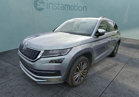 Skoda Kodiaq 2.0 TDI DSG 4x4 L+K LM19 LEDER AHK PANO