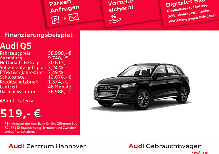 Audi Q5 Design 40 TDI quattro AHK virtual Kamera Alcant.