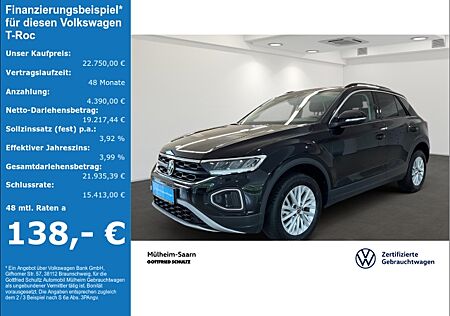 VW T-Roc 1.0 TSI Life App-Connect Navi DAB