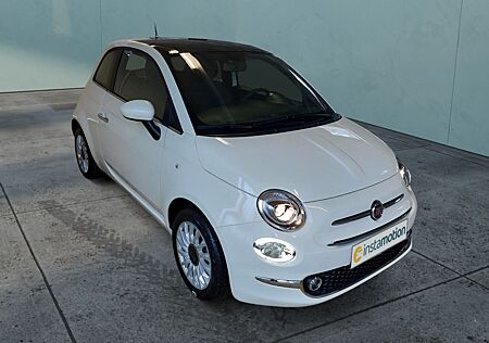 Fiat 500 Dolcevita Panorama Navi Apple CarPlay Android Auto Klimaautom Musikstreaming DAB