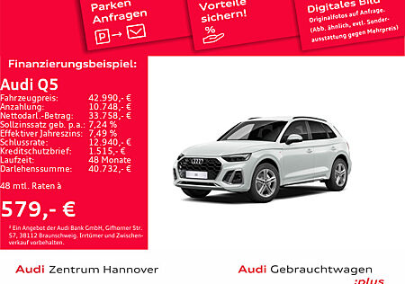 Audi Q5 S line 40 TDI quattro AHK LED Kamera virtual