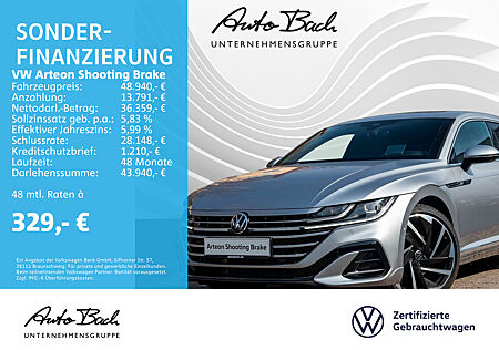 VW Arteon Shootingbrake 2.0 TDI DSG R-Line 4Motion, Navi, LED, Standheizung, Leder, DCC, AHK