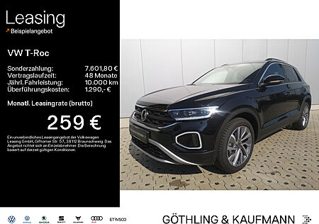 VW T-Roc GOAL 1.5 l TSI OPF 110 kW (150 PS) 7-Gang-Doppelkupplungsgetriebe DSG