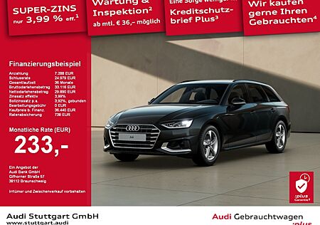 Audi A4 Avant Advanced 35 TFSI S tronic Memory SHZ