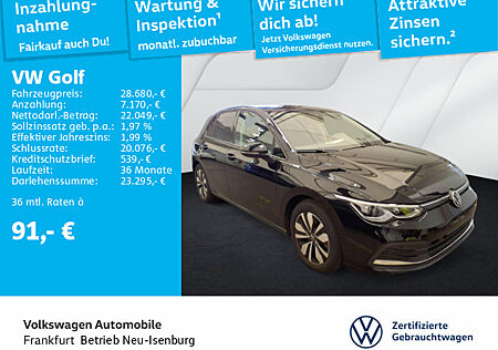 VW Golf VIII 2.0 TDI DSG MOVE Navi AHK Panoramadach Sitzheizung Leichtmetallfelgen