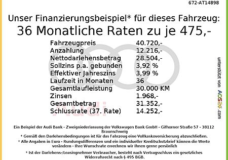 Audi A3 Sportback S line 40 TFSIe ACC+AHK+LED+NAVI+VC