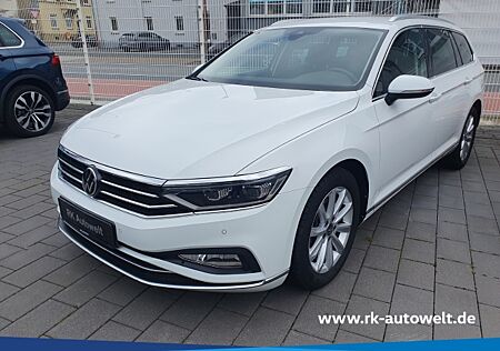 VW Passat Variant Elegance 2.0 TDI AHK-klappbar Navi Leder LED Kurvenlicht Scheinwerferreg.