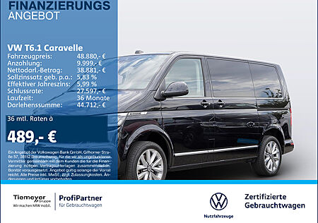 VW T6 Caravelle T6.1 Caravelle 2.0 TDI DSG NP77 9-SITZE LM18 LED 2xeTÜREN