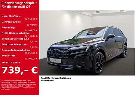 Audi Q7 S line 50 TDI quattro Allrad Sportpaket HUD AD StandHZG AHK El. Panodach sofort verfügbar!