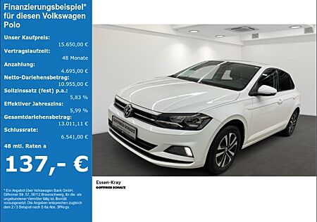 VW Polo United 1.0 TSI AHK Sitzheizung Climatronic