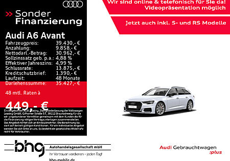 Audi A6 Avant 55 TFSIe quattro sport AHK Matrix Keyless