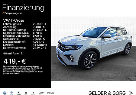 VW T-Cross R-Line 1.0 TSI IQ.LIGHT*Kamera*PDC+*Navi