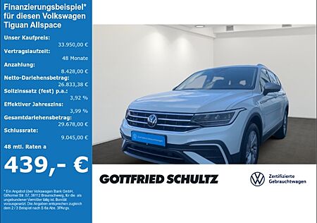 VW Tiguan Allspace LIFE TSI DSG AHK ACC 7-SITZER SITZHZG LED NAVI