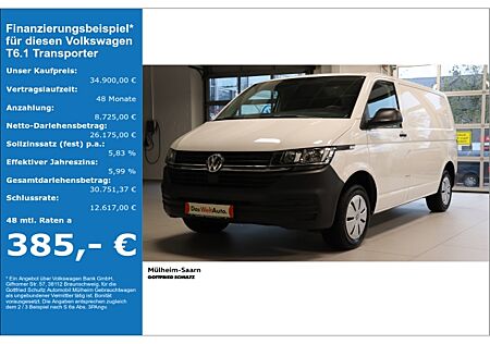 VW T6 .1 Transporter Kasten 2.0 TDI ParkPilot Sitzheizung