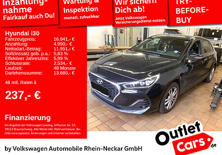 Hyundai i30 Passion+ 1.4 Klima PDC LED Navi SHZ Spur-Assist uvm