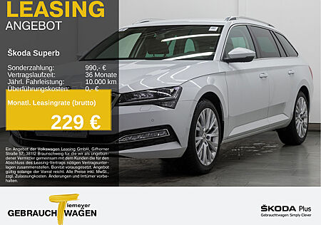 Skoda Superb Combi 1.5 TSI DSG STYLE LM18 AHK 360°