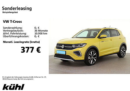 VW T-Cross 1.0 TSI DSG R Line ACC IQ.Drive+Light Parkassist Kamera Navi AHK