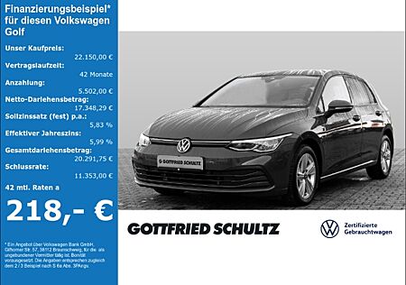 VW Golf VIII 2.0 TDI DSG Life Navi LED PDC SHZ