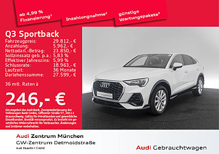 Audi Q3 Sportback 35 TFSI AHK/Virtual+/Navi+/PDC+/GRA/SitzHzg