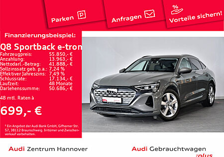 Audi Q8 Sportback e-tron advanced 50 quattro Matrix Head up Display AHK ACC