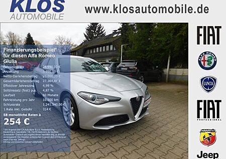 Alfa Romeo Giulia SUPER 2.0 TURBO 200PS XENON NAVI AHK KAMERA