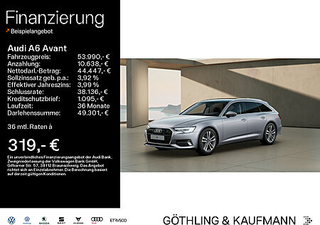 Audi A6 Avant 40 TDI qu advanced S tro*Pano*Matrix*Virtual*Navi+*Kamera*Tour*Sportsitze*Leder*AHK*