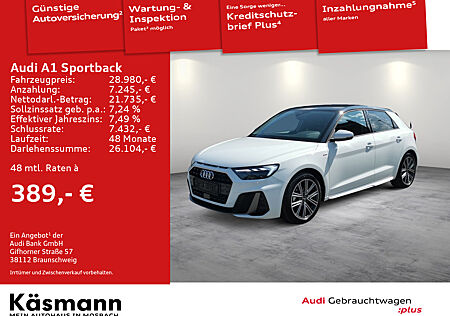 Audi A1 Sportback S line 35 TFSI LED KAM SMARTPINTER