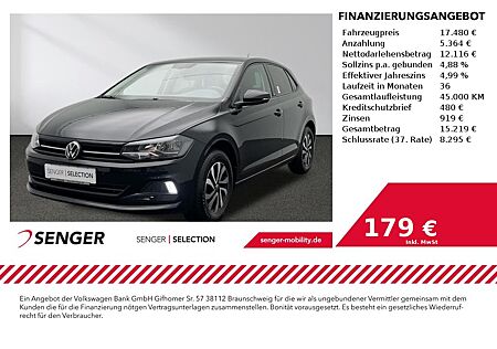 VW Polo Active 1.0 TSI Navi CarPlay Tempomat Sitzh.