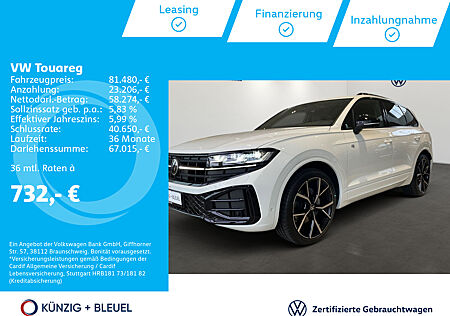 VW Touareg R-Line 3.0 V6 TDI 4Motion AHK Leder HUD Pano Matrix Assistenz BlackStyle