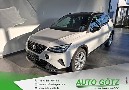 Seat Arona FR DSG 5-Jah Garantie AHK-Vorb.*Navi*DAB*VZE*LED*ACC*SmartLink*DigiCockpit*Kamera*ParkAssist*Kessy*BlindSpot*Freispr.*Sitzheiz*PDC*vo+hi*Alu*LichtAssist*SpurAssist*Connect*Sunset*ZV-Funk*4xEFH*Ladeboden*Nebel*Armlehne