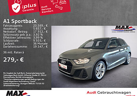 Audi A1 Sportback 25 TFSI S LINE MMI NAVI+VCP+ALU 17"